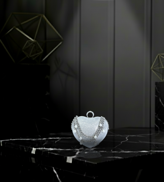 Glamorous Heart-Shaped Evening Clutch💓