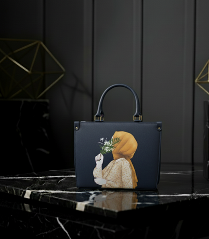 Bloom & Grace Art Print Handbag 🌸