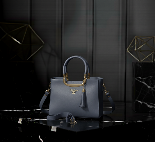 Elegant Gold-Handle Chanel Tote Bag 💼