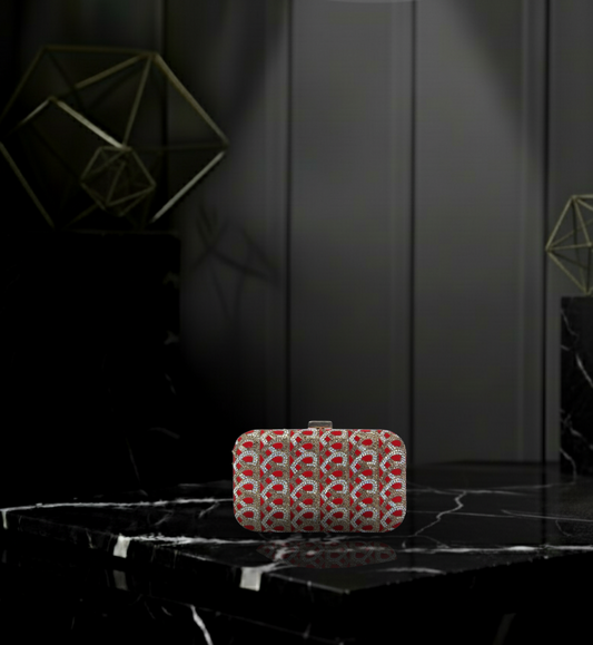 🖤 Sleek Luxury Accent Mini Flap Clutch Bag