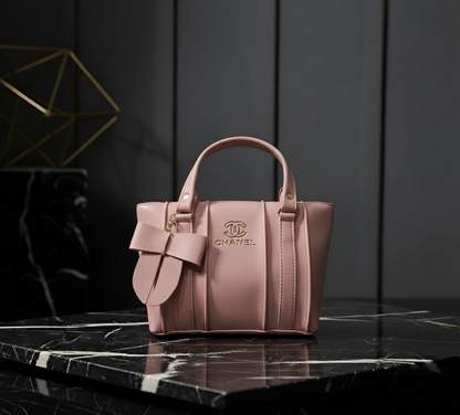 Chanel Elegant Structured Mini Tote with Bow Charm 🎀